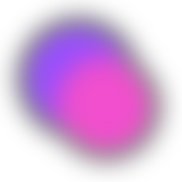 Violet and magenta orb